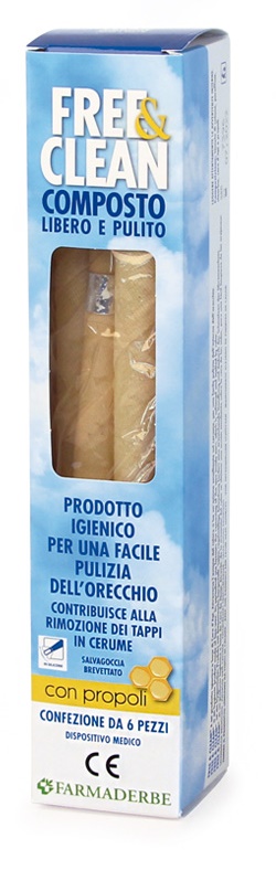 FREE&CLEAN CONI ORECCHIO 2 PEZZI - Farmaciapacini.it
