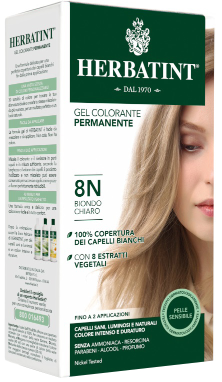 HERBATINT 8N BIONDO CHIARO 150 ML - Farmaciapacini.it