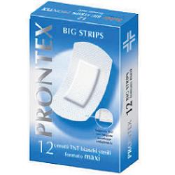 CEROTTO PRONTEX BIG STRIPS ASTUCCIO DA 12 PEZZI FORMATO MAXI - Farmaciapacini.it