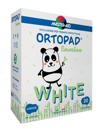 CEROTTO OCULARE PER ORTOTTICA ORTOPAD BIANCO JUNIOR 50 PEZZI - Farmaciapacini.it