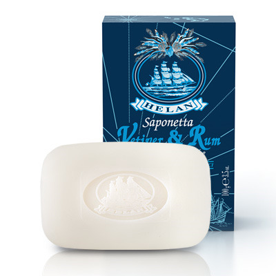 VETIVER & RUM SAPONETTA PROFUMATA 100 G - Farmaciapacini.it