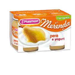 PLASMON OMOGENEIZZATO YOGURT PERA 120 G X 2 PEZZI - Farmaciapacini.it