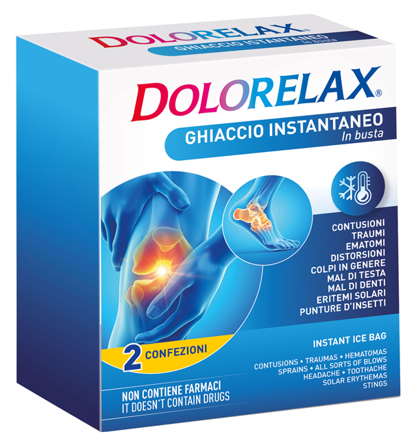 DOLORELAX ICE BAG GHIACCIO BUSTA 2 PEZZI - Farmaciapacini.it
