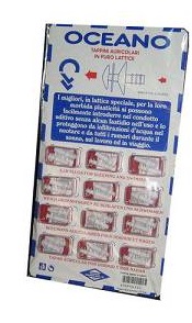 TAPPO AURICOLARE IN LATTICE OCEANO 2 PEZZI - Farmaciapacini.it