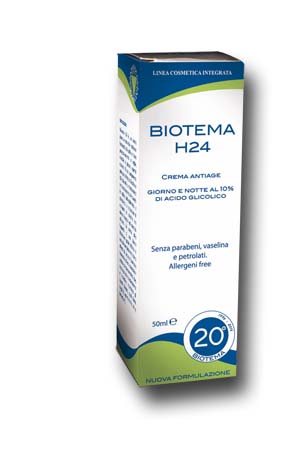 BIOTEMA H24 CREMA ACIDO GLICOLICO 10% 50 ML - Farmaciapacini.it