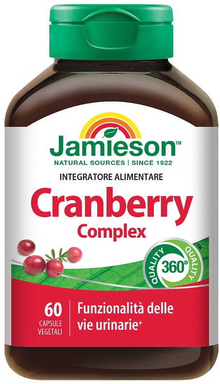 CRANBERRY COMPLEX JAMIESON 60 CAPSULE - Farmaciapacini.it