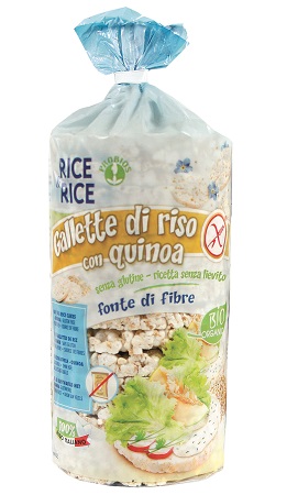 RICE&RICE GALLETTE DI RISO CON QUINOA 100 G SENZA LIEVITO - Farmaciapacini.it