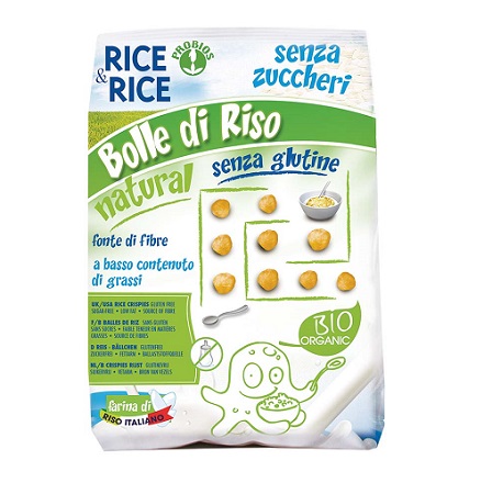 RICE&RICE BOLLE DI RISO AL NATURALE 150 G SENZA LIEVITO - Farmaciapacini.it