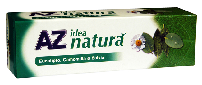 AZ IDEA NATURA EUCALIPTO CAMOMILLA E SALVIA DENTIFRICIO 75 ML - Farmaciapacini.it