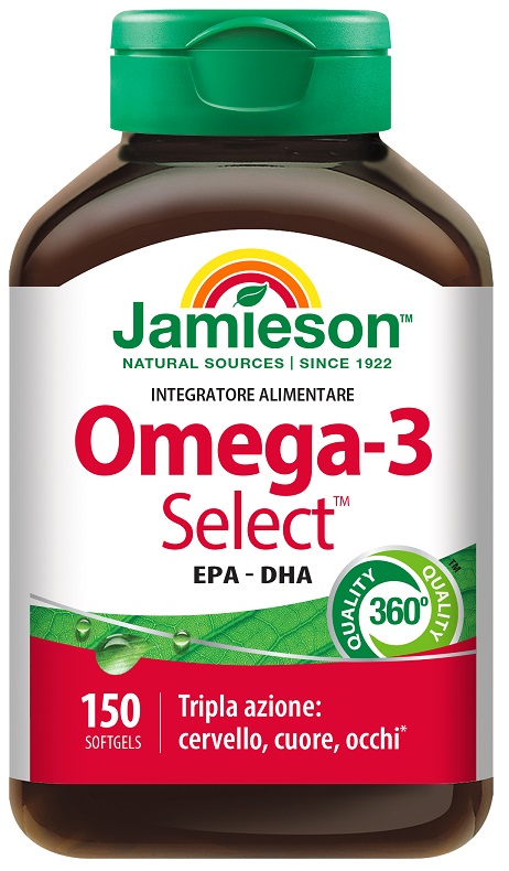 JAMIESON OMEGA-3 SELECT 150 PERLE - Farmaciapacini.it