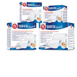 CEROTTO IN ROTOLO PIC SOFFIX STRETCH TESSUTO NON TESSUTO ESTENDIBILE 5X500 CM 1 PEZZO - Farmaciapacini.it