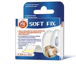 CEROTTO IN ROCCHETTO PIC SOFT FIX TESSUTO NON TESSUTO 5X500 CM CON FUSTELLA - Farmaciapacini.it