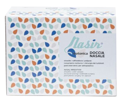 SOLUZIONE FISIOLOGICA ISOTONICA STERILE NASIR IN SCATOLA CON10 SACCHE VERSIONE LUER LOCK DA 250ML - Farmaciapacini.it