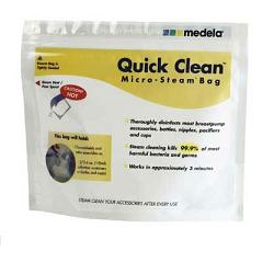 QUICK CLEAN SACCA PER STERILIZZAZIONE A MICROONDE 5 PEZZI - Farmaciapacini.it