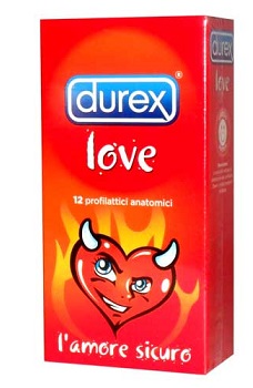 PROFILATTICO DUREX LOVE 12 PEZZI - Farmaciapacini.it