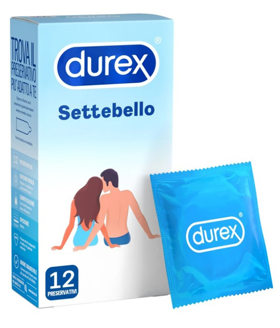 PROFILATTICO DUREX SETTEBELLO CLASSICO 12 PEZZI - Farmaciapacini.it