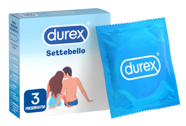 PROFILATTICO DUREX SETTEBELLO CLASSICO 3 PEZZI - Farmaciapacini.it