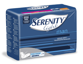 PANNOLINO SERENITY LIGHT MAN EXTRA COMFORT 15 PEZZI - Farmaciapacini.it
