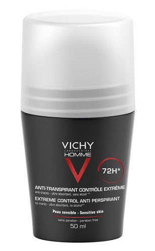 VICHY HOMME DEO ROLL-ON ANTI-TRASPIRANTE 50 ML - Farmaciapacini.it