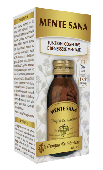 MENTE SANA 180 PASTIGLIE - Farmaciapacini.it