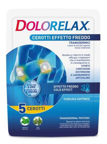 DOLORELAX CEROTTO EFFETTO FREDDO 5 PEZZI - Farmaciapacini.it