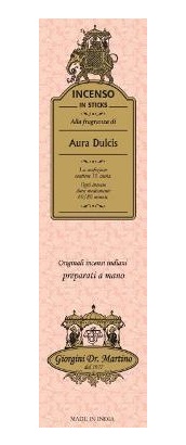 INCENSO AURA DULCIS 10 STICKS - Farmaciapacini.it