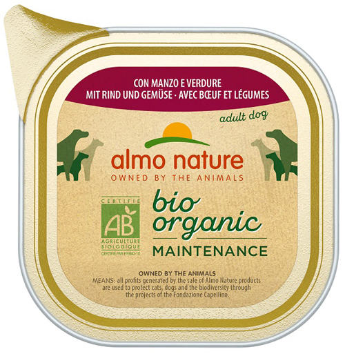 DAILY MENU BIO DOG MANZO E VERDURE 100 G - Farmaciapacini.it