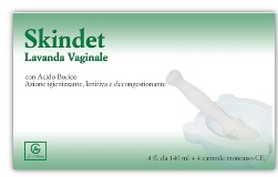 SKINDET LAVANDA VAGINALE 4 FLACONI 140 ML + 4 CANNULE MONOUSO IN BLISTER - Farmaciapacini.it