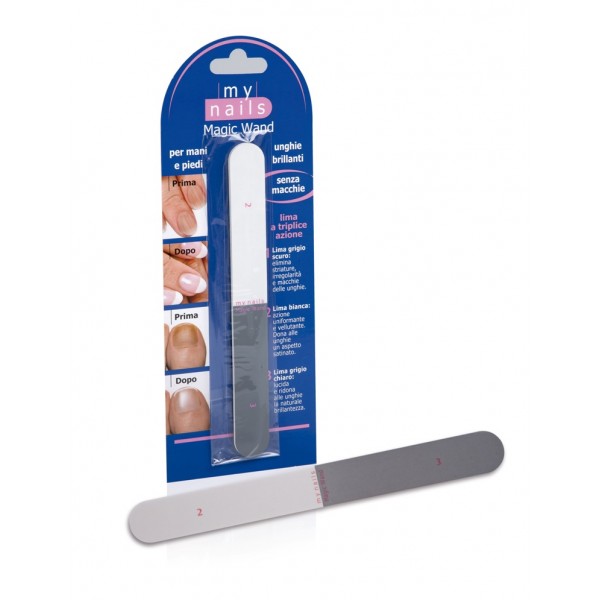 MY NAILS MAGIC WAND LIMA UNGHIE 3 FUNZIONI - Farmaciapacini.it