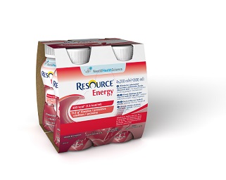 RESOURCE ENERGY FRAGOLA/LAMPONE 4 BOTTIGLIE 200 ML - Farmaciapacini.it