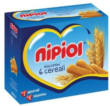 NIPIOL BISCOTTINI 6 CEREALI 800 G - Farmaciapacini.it