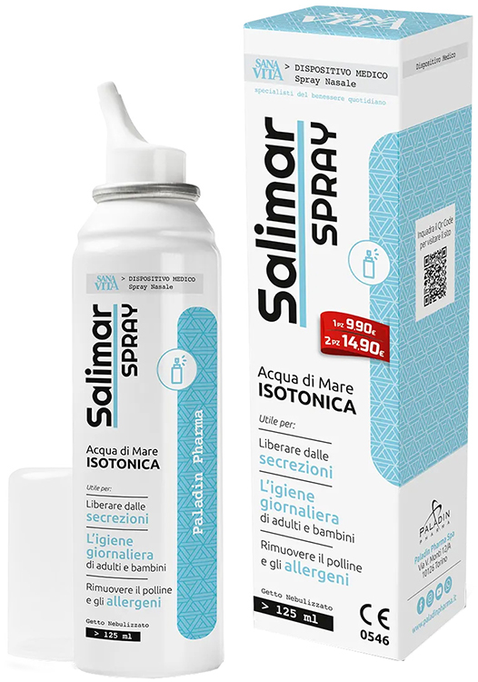 SANAVITA SALIMAR SPRAY NASALE NEW 125 ML - Farmaciapacini.it