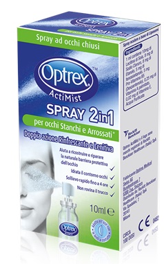SPRAY OCULARE OPTREX ACTIMIST 2IN1 OCCHI STANCHI E ARROSSATI 1 PEZZO - Farmaciapacini.it