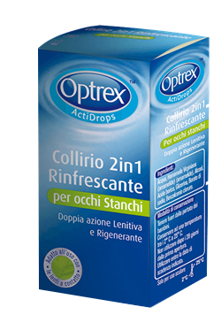 GOCCE OCULARI OPTREX ACTIDROPS 2IN1 RINFRESCANTE OCCHI STANCHI 1 PEZZO - Farmaciapacini.it