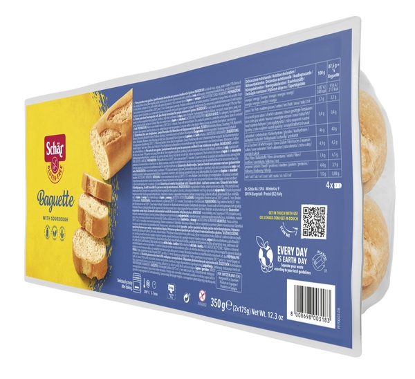 SCHAR BAGUETTE SENZA LATTOSIO 2 X 175 G - Farmaciapacini.it
