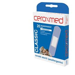 CEROXMED CLASSIC TRASPARENTI 7,2 CM X 1,9 CM 20 CEROTTI MEDI - Farmaciapacini.it