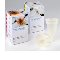 COPPETTA MESTRUALE MOONCUP TAGLIA A GRANDE PER DONNE CON PIU' DI 30 ANNI - Farmaciapacini.it