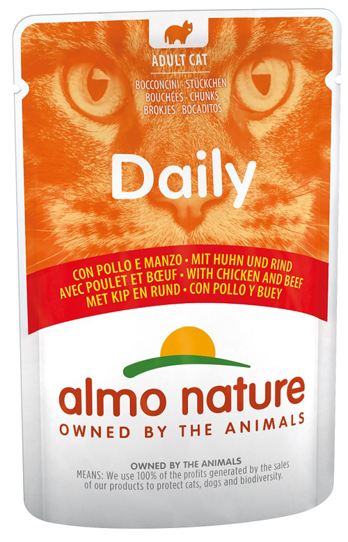 DAILY CAT POLLO/MANZO 70 G - Farmaciapacini.it