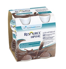 RESOURCE HP/HC CIOCCOLATO 4 BOTTIGLIE 200 ML - Farmaciapacini.it