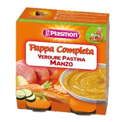 PLASMON OMOGENEIZZATO PAPPE MANZO VERDURA PASTINA 190 G X 2 PEZZI - Farmaciapacini.it