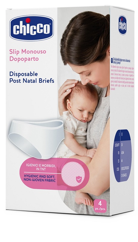 CHICCO MAMMA DONNA SLIP TESSUTO NON TESSUTO MISURA 4 4 PEZZI - Farmaciapacini.it
