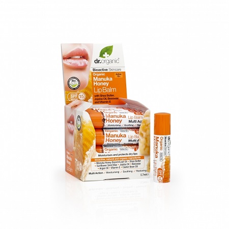 DR ORGANIC MANUKA HONEY MIELE DI MANUKA LIP BALM BALSAMO LABBRA 5,7 ML - Farmaciapacini.it