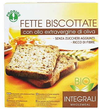 FETTE BISCOTTATE INTEGRALI SENZA ZUCCHERO 270 G - Farmaciapacini.it
