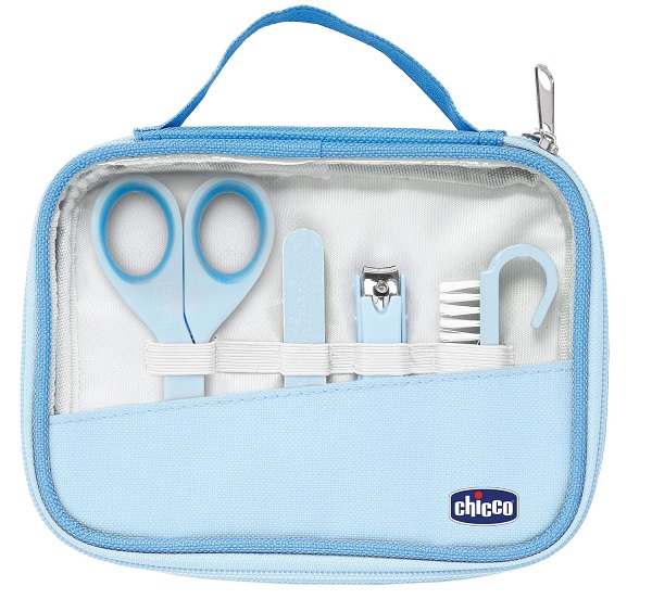 CHICCO SET UNGHIE BAMBINO AZZURRO-VERDE - Farmaciapacini.it