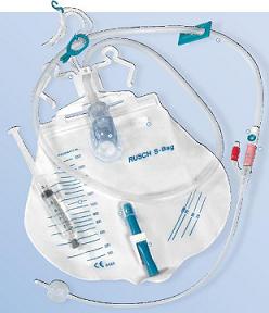 CATETERE IN SILICONE SCANALATO PROFILCATH PRECONNESSO CH18 LUNGHEZZA 40CM + SACCA DI DRENAGGIO DA 2000ML GRADUATA CON TUBO DI SCARICO ELASTICO E CHIUSURA A MORSETTO - Farmaciapacini.it
