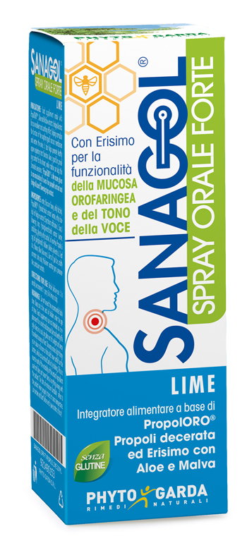 SANAGOL SPRAY FORTE PROPOLI LIME 20 ML - Farmaciapacini.it