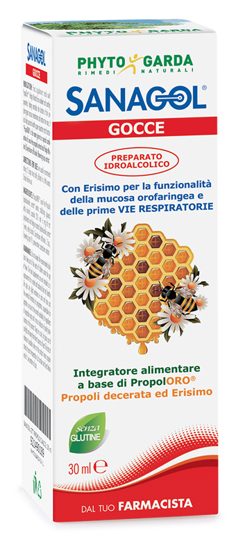 SANAGOL GOCCE PROPOLI ESTRATTO IDROALCOLICO 30 ML - Farmaciapacini.it