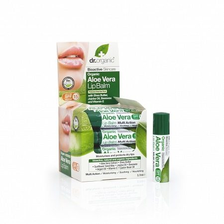 DR ORGANIC ALOE VERA LIP BALM BALSAMO LABBRA 5,7 ML - Farmaciapacini.it