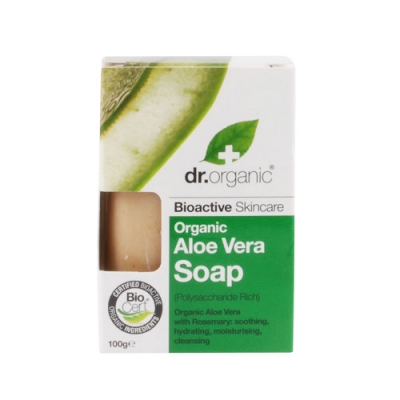 DR ORGANIC ALOE VERA SOAP SAPONETTA 100 G - Farmaciapacini.it