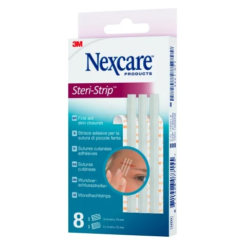 CEROTTO PER SUTURA NEXCARE STERISTRIP 6X75 MM + 3X75 MM - Farmaciapacini.it